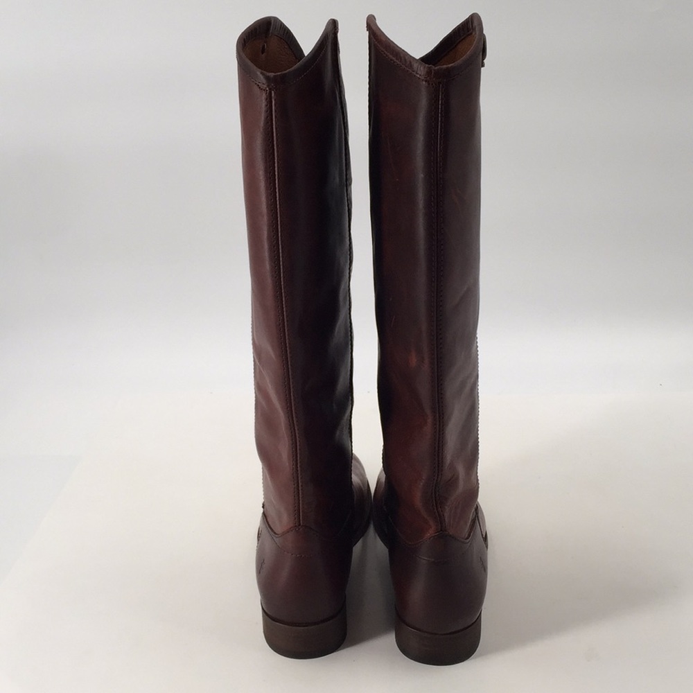 New Frye Melissa Button 2 Boots Redwood 9 - Picture 7 of 12